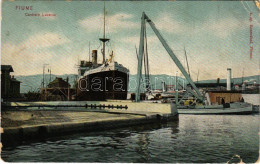 * T3/T4 1907 Fiume, Rijeka; Cantiere Lazarus, S.M. Dampfer LINZ (r) - Non Classés