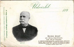 ** T3/T4 Kovács József (1831-1897) Orvos- és Sebészdoktor; Műtő és Szülészmester, Miniszteri Tanácsos, Egyetemi Rendes T - Sin Clasificación