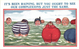 ** T1/T2 It's Been Raining But You Ought To See Our Complexions Just The Same / Fat Women, Humour - Unclassified