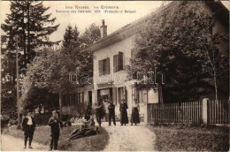 * T2 Les Rasses, La Cremerie, Souvenir Des Internés 1916 (Francais Et Belges) / WWI French And Belgian Military, Soldier - Sin Clasificación