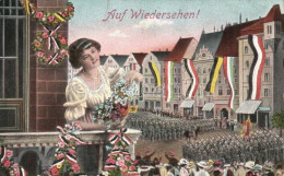 T2 Auf Wiedersehen / WWI K.u.K. Romantic Military Farewell From The Soldiers - Ohne Zuordnung