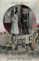 * T2/T3 Wieder Daheim / WWI K.u.K. Romantic Military Card, R & K Serie 2711/4. (EK) - Ohne Zuordnung