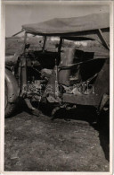 * T1/T2 1941 Magyar Katonai Gépkocsi Pervomaisk (Ukrajna) Előtt / WWII Hungarian Military Motor Car Near Pervomaisk (Ukr - Non Classificati