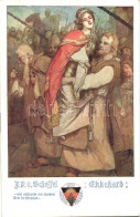 T2 German Art Postcard, Scene From Joseph Victor Von Scheffel's 'Ekkehard', Deutscher Schulverein Karte No. 488 - Sin Clasificación