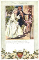 T3/T4 German Art Postcard, Marriage, Deutscher Schulverein Karte, Josef Eberle No. 194 (EB) - Sin Clasificación