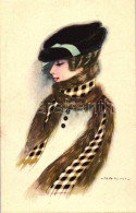 ** T2 Italian Art Postcard, Lady, Proprieta Artistica Riservata No. 969. S: Nanni - Ohne Zuordnung