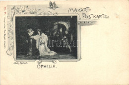 ** T1/T2 Ophelia / Makart-Postkarte No. 29. Floral Art Postcard S: Hans Makart - Ohne Zuordnung