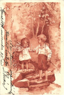 T2 1898 Theo Stroefer's Kunstverlag Monotint Postkarte Serie III. No. 5195. Litho - Non Classés