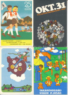 **, * TAKARÉKOSSÁG - 7 Db Modern Magyar Grafikai Képeslap / MONEY SAVING - 7 Modern Hungarian Graphic Postcards - Non Classés