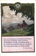 T3 Austrian Propaganda Postcard Of The 'Naturfreunde' / 'Friends Of Nature' Movement With The Poem Of Karl Renner, Zentr - Unclassified