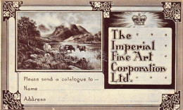 ** T2/T3 The Imperial Fine Art Corporation Ltd. Advertisement (13,4 Cm X 8,1 Cm) (EK) - Unclassified