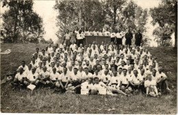 * T2/T3 1949 Szolnok, Labdarúgó (foci) Játékvezetők Edzőtábori Csoportképe, Photo - Sin Clasificación