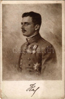 T2/T3 1917 IV. Károly / Kaiser Karl. Offizielle Karte Für Rotes Kreuz, Kriegsfürsorgeamt Kriegshilfsbüro Nr. 615. / Char - Non Classés