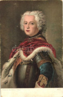 ** T2/T3 Frederick The Great, King Of Prussia, Misch & Co. 'World Galleries' Series No. 1087, Litho S: Antoine Pesne (gl - Ohne Zuordnung