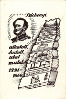 ** T2 'Csak Az Egyéneken át Lehet Megnemesíteni A Nemzetet' Széchenyi Emlék-levelezőlap; A Széchenyi Munkaközösség Kiadá - Ohne Zuordnung