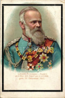 * T2/T3 Luitpold, Prinzregent Von Bayern / Luitpold, Prince Regent Of Bavaria, Obituary Card, Litho (EK) - Non Classés
