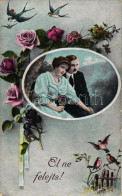 T3 El Ne Felejts! / Romantic Couple, Love Greeting Card, L&P 6094/III (EB) - Sin Clasificación