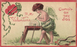 * T2/T3 To My Valentine, Cupid's On The Job; Greeting Card - Unclassified