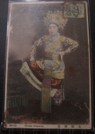Chine Chinese Theatrical   Cpa Timbrée Poste Française Chine - Chine