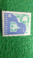 YOGUSLAVYA-1960-70     10 .DİNAR       DAMGALI - Used Stamps