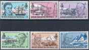 1980 ANTARTIQUE BRITANNIQUE  BAT 90-95** Expéditions Polaires - Unused Stamps