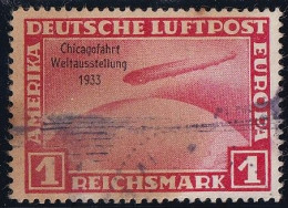 Allemagne Poste Aérienne N°42A - Oblitéré - Timbre Jauni Sinon TB - Luft- Und Zeppelinpost