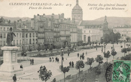 Clermont Ferrand * Place De Jaude * Statue Du Général Desaix Et L'église Des Minimes - Clermont Ferrand