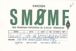 AK 185250 QSL - Sweden - Trangsund - Radio Amateur