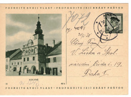 Illustrated Postal Card Volyne - PC Horažďovice - CDV69 49 - Postales