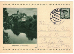 Illustrated Postal Card Brandýs Nad Labem - PC Stará Boleslav - CDV69 51 - Cartoline Postali