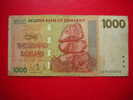 BILLET DU ZIMBABWE-1000 ONE THOUSAND DOLLARS-RESERVE BANK OF ZIMBABWE-HARARE 2007- - Simbabwe