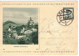 Illustrated Postal Card Banská Štiavnica - PC Skalica - CDV69 221 - Cartoline Postali
