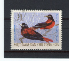 VIETNAM DU NORD - Y&T N° 519° - Oiseaux - Oriols Rouge - Viêt-Nam