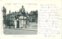 CPA Carte Postale France Paris Statue De Strasbourg 1904 VM74742 - Statues