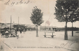 Boulogne Sur Seine * La Chaussée Du Pont * Tram Tramway - Boulogne Billancourt