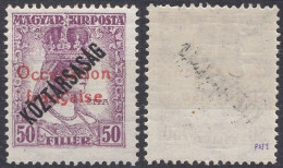 Arad Occupation Française N° 43 NMH ** Reine Zita   (J26) - Unused Stamps