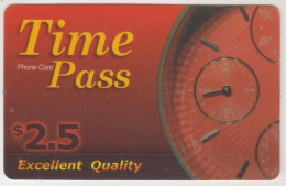 CANADA - Time Pass, Prepaid Card $2.50, Used - Canada