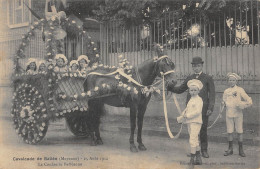 CPA 53 CAVALCADE DE BALLEE / MAYENNE / 25 AOUT 1912 / LA CONFISERIE BALLENNE - Sonstige & Ohne Zuordnung