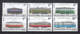 Bulgaria 1994 - Tramway, Mi-Nr. 4144/49, MNH** - Ungebraucht