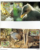 A45189)WWF-Maximumkarte Vogel: Niuafo ' Ou 233 - 236 - Maximum Cards