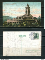 K13905)Ansichtskarte: Kyffhaeuser-Denkmal, Gelaufen 1907 - Kyffhäuser