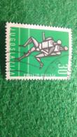 YOGUSLAVYA-1960-70    30 .DİNAR       DAMGA - Used Stamps