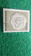 YOGUSLAVYA-1960-70    0.30 .DİNAR       DAMGA - Used Stamps