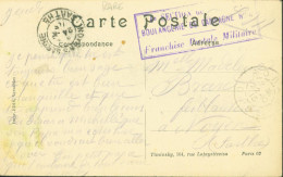 Guerre 14 Cachet 4e Section De ? Boulangerie De Campagne N°4 Franchise Militaire CAD Boran 22 10 15 CP Nogent S/ Oise - Guerra Del 1914-18