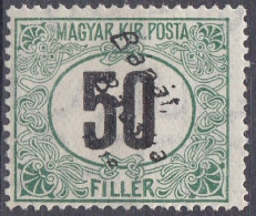 Hongrie Banat Bacska Taxe 1919 Mi 1 *    (J23) - Banat-Bacska