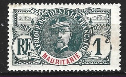 MAURITANIE. N°1 De 1906. Général Faidherbe. - Usati