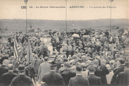 CPA 55 LA HAUTE CHEVAUCHEE / ARGONNE / VUE GENERALE DES TRIBUNES - Autres & Non Classés