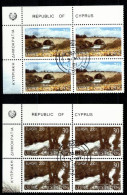 CYPRUS STAMPS - EUROPA 2001 - CORNER BLOCK OF 4 CTO - 2001