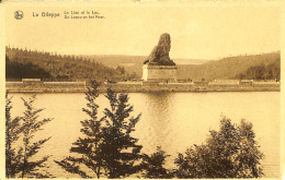 Belgique - Liège -  Gileppe (Barrage) - La Gileppe - Le Lion Et Le Lac - Gileppe (Dam)