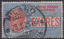 Victor Emmanuel III - ITALIE - Exprès  - N° 13 - 1922 - Posta Espressa/pneumatica